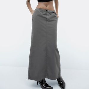 Zara Cargo Skirt Large